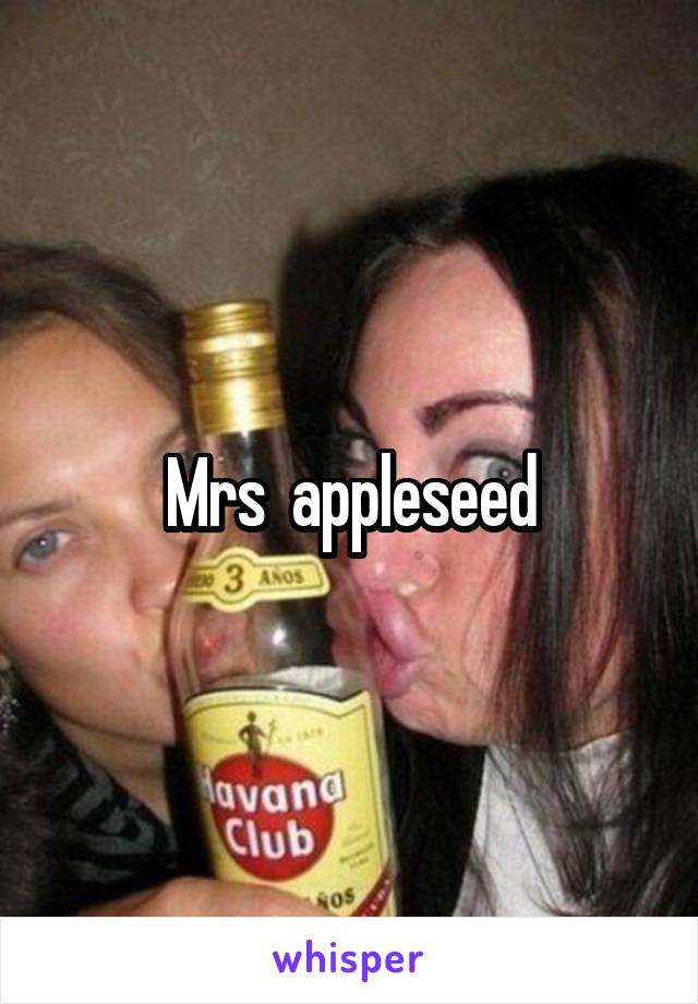 Mrs  appleseed
