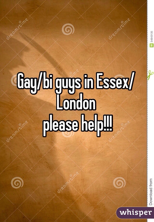 Gay/bi guys in Essex/London 
 please help!!!
