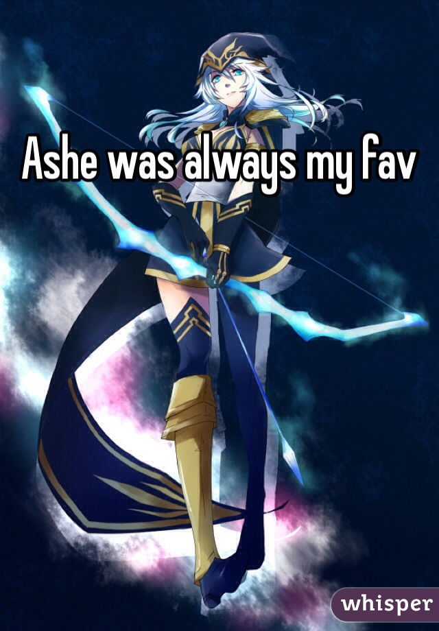 Ashe was always my fav 