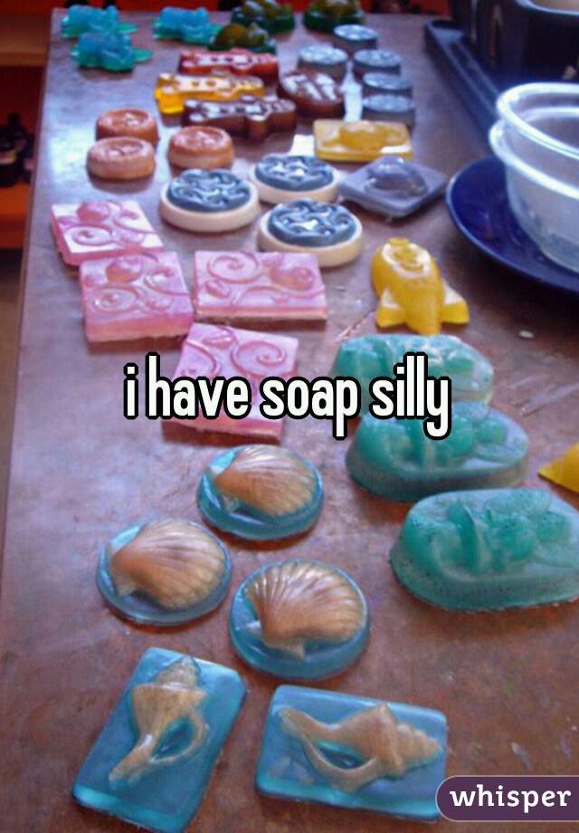 i have soap silly