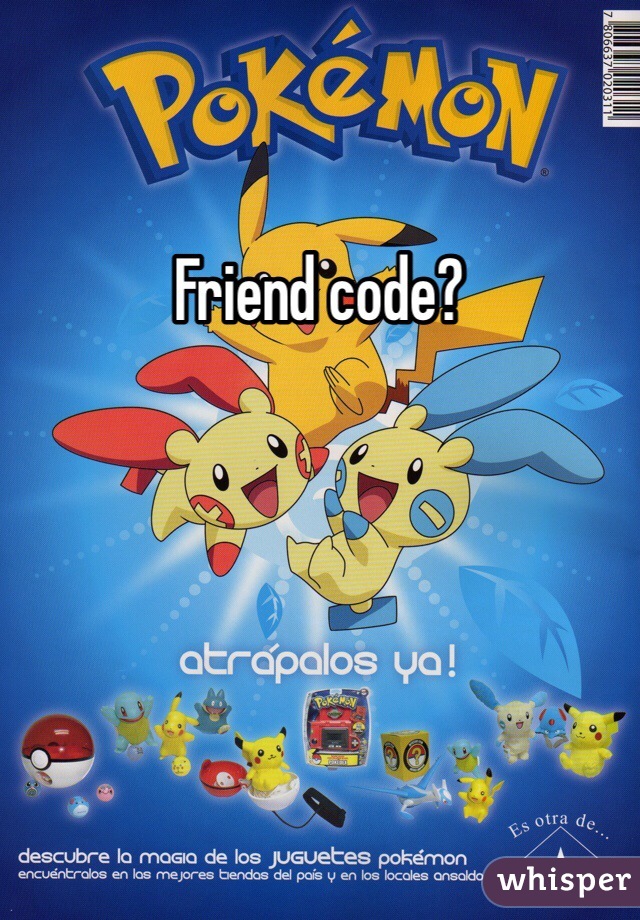 Friend code?