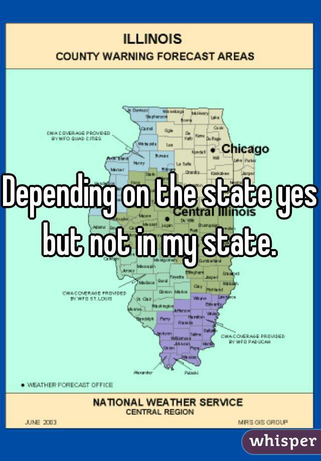 Depending on the state yes but not in my state. 