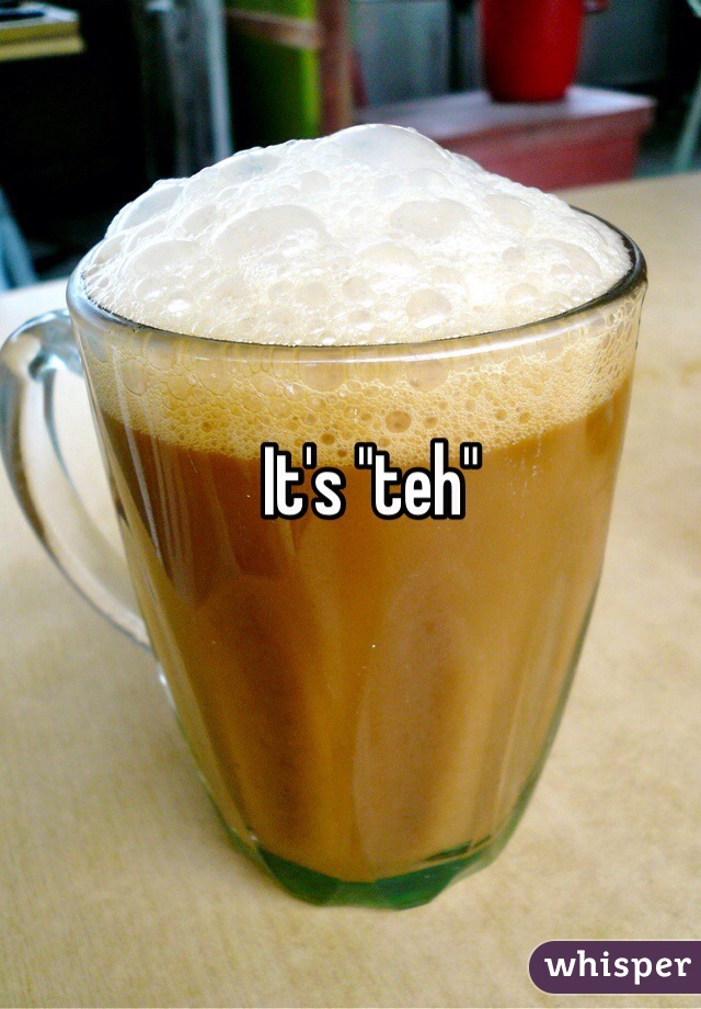 It's "teh" 