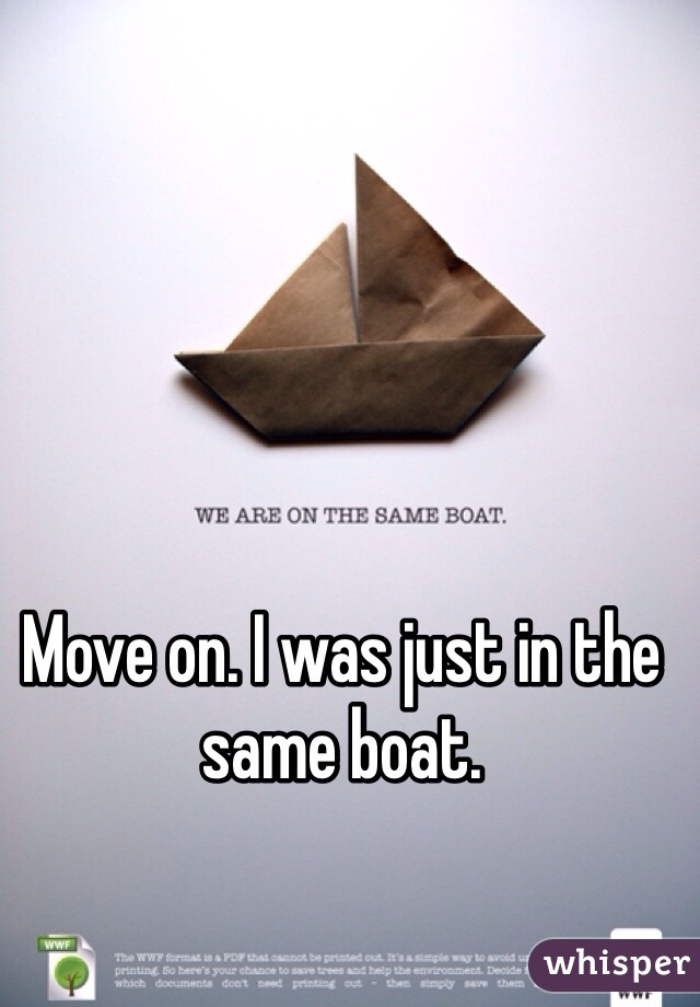 Move on. I was just in the same boat. 