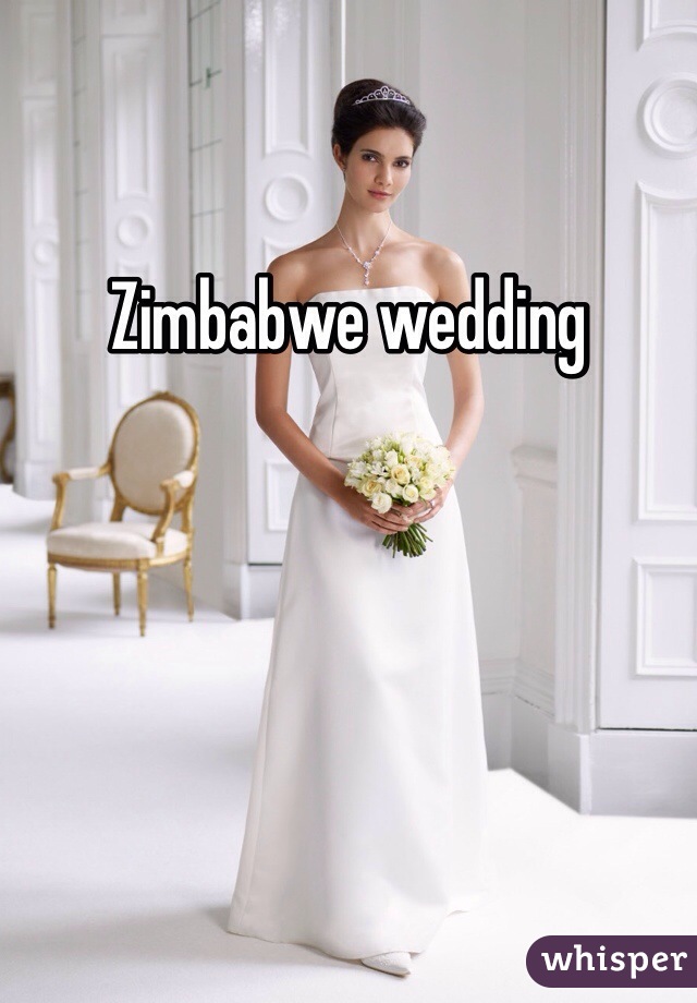 Zimbabwe wedding
