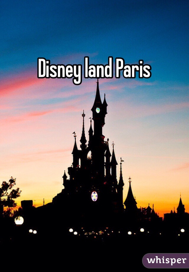 Disney land Paris