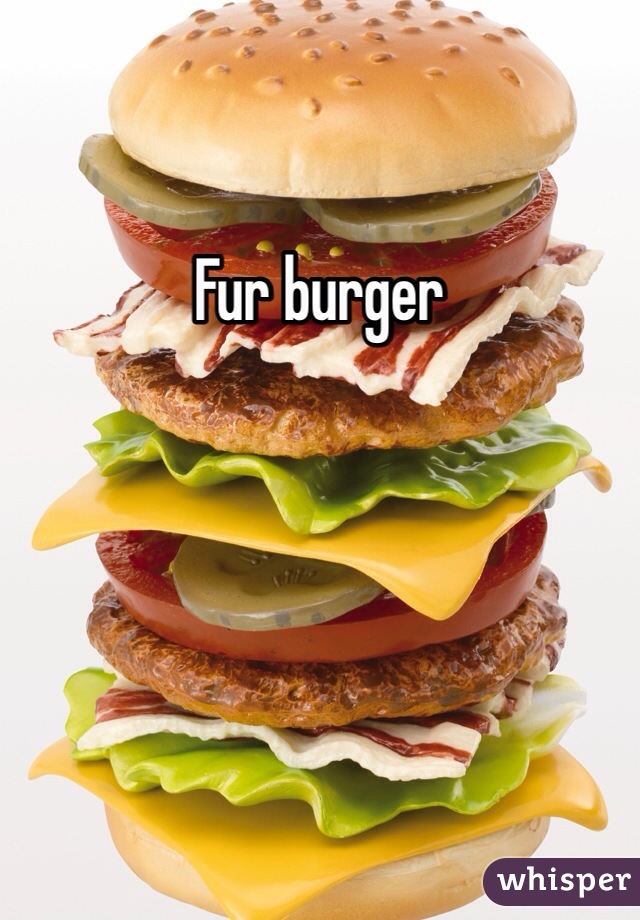 Fur burger