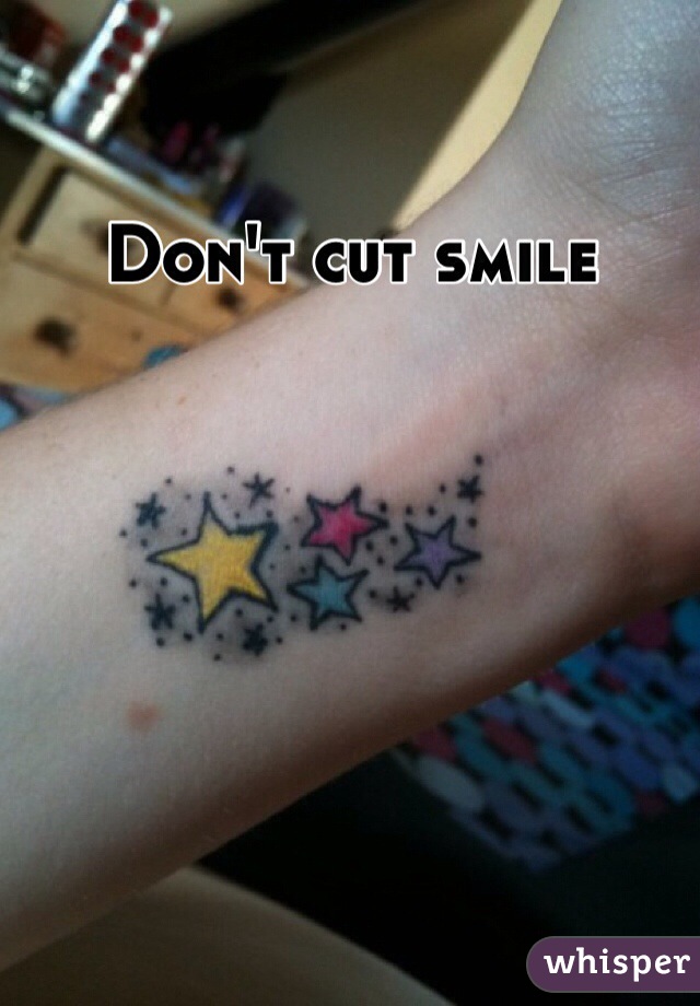 Don't cut smile