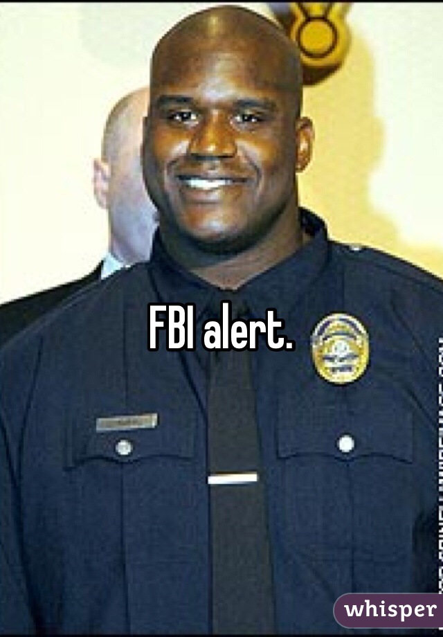 FBI alert. 