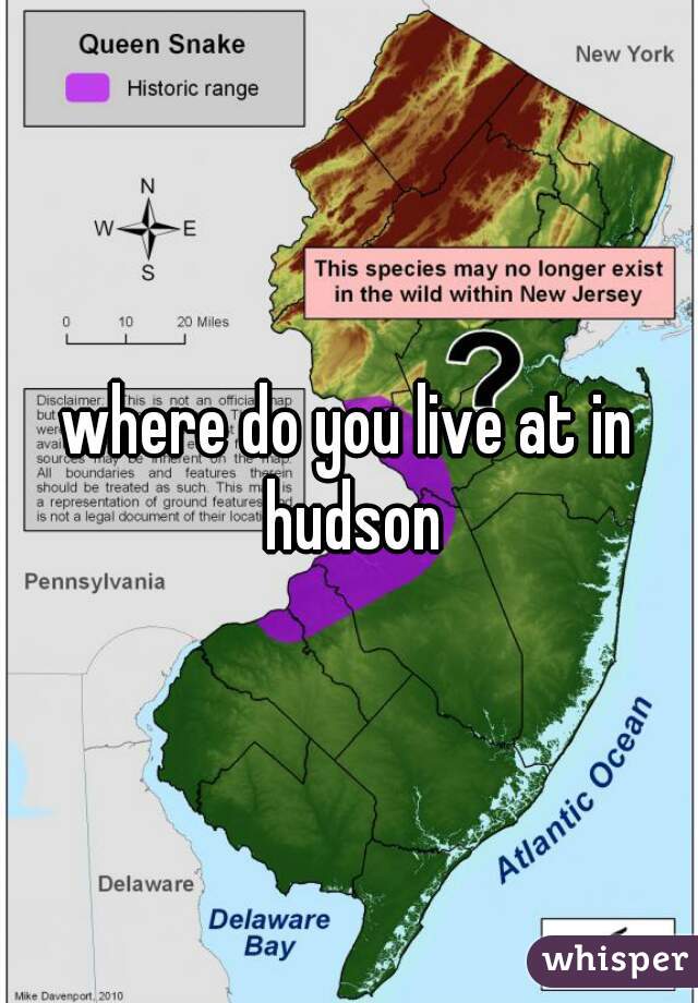 where do you live at in hudson