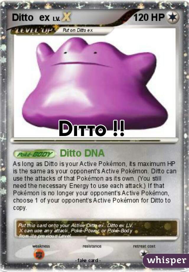 Ditto !! 