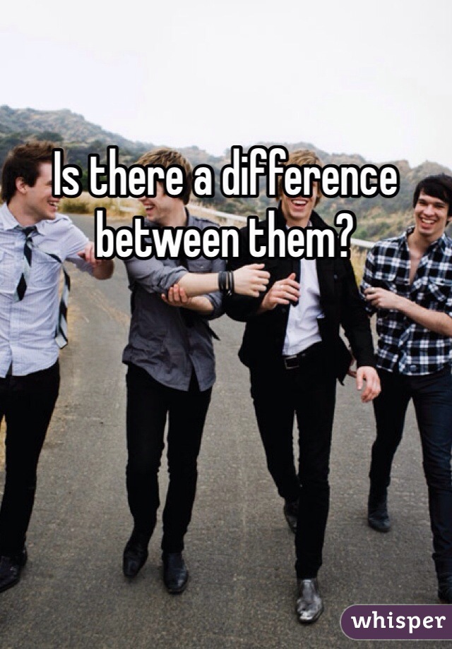 Is there a difference between them?