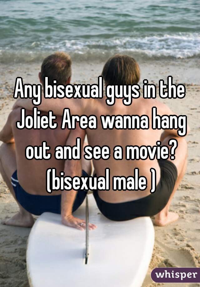 Any bisexual guys in the Joliet Area wanna hang out and see a movie? (bisexual male )