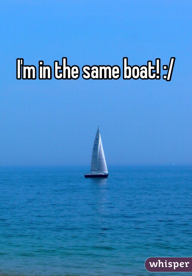 I'm in the same boat! :/