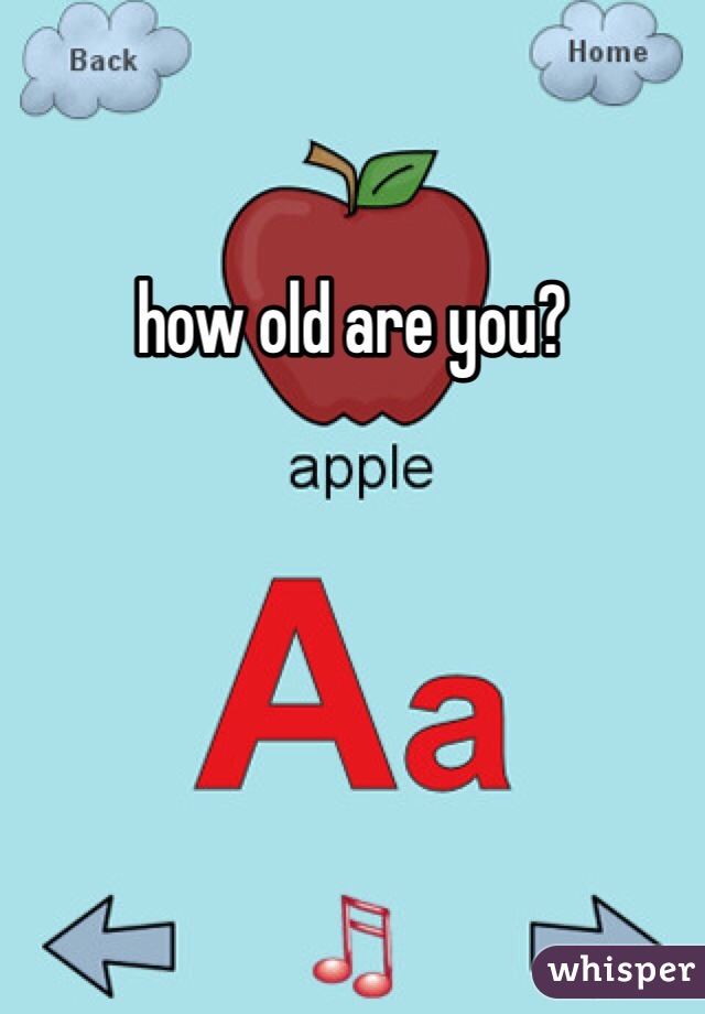 How Old Are You Other Words