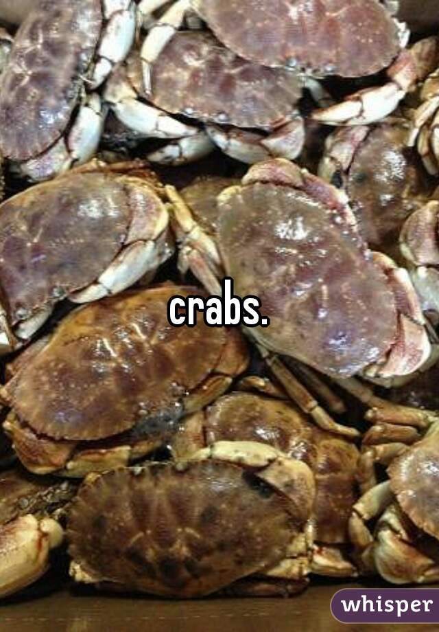 crabs.