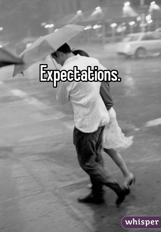 Expectations. 
