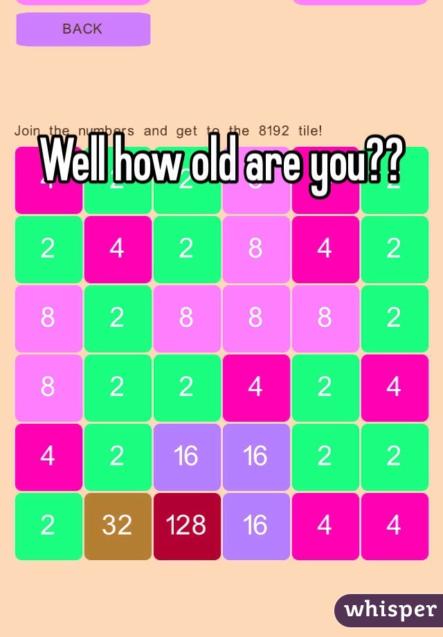 well-how-old-are-you