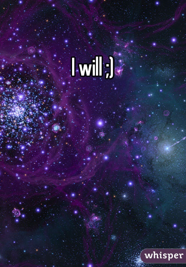 I will ;)