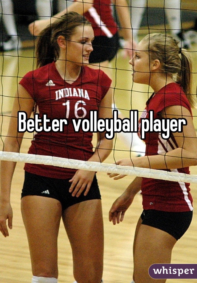 Better volleyball player