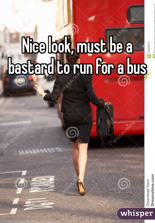 Nice look, must be a bastard to run for a bus