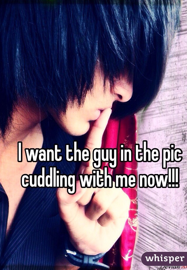 I want the guy in the pic cuddling with me now!!!