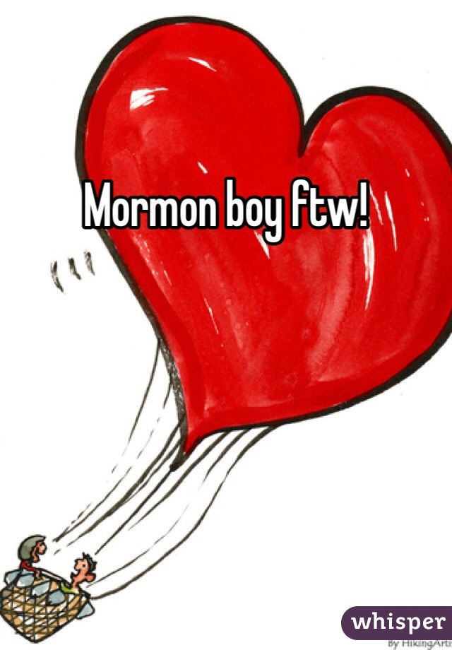 Mormon boy ftw!