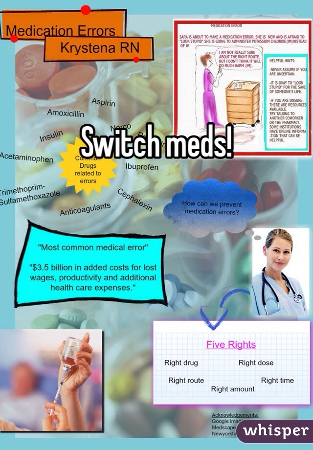 Switch meds!