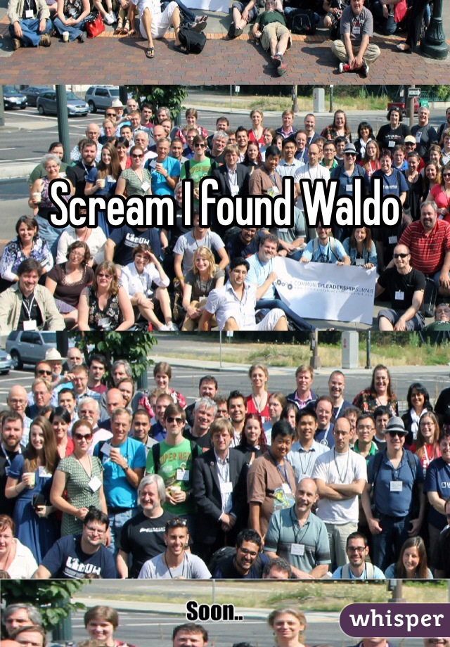 Scream I found Waldo