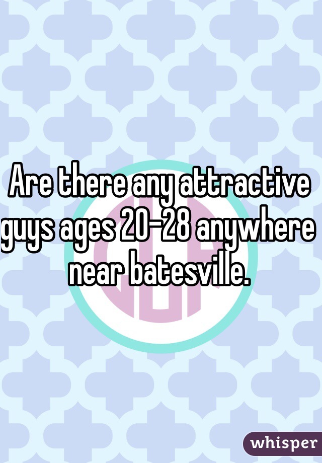 Are there any attractive guys ages 20-28 anywhere near batesville. 