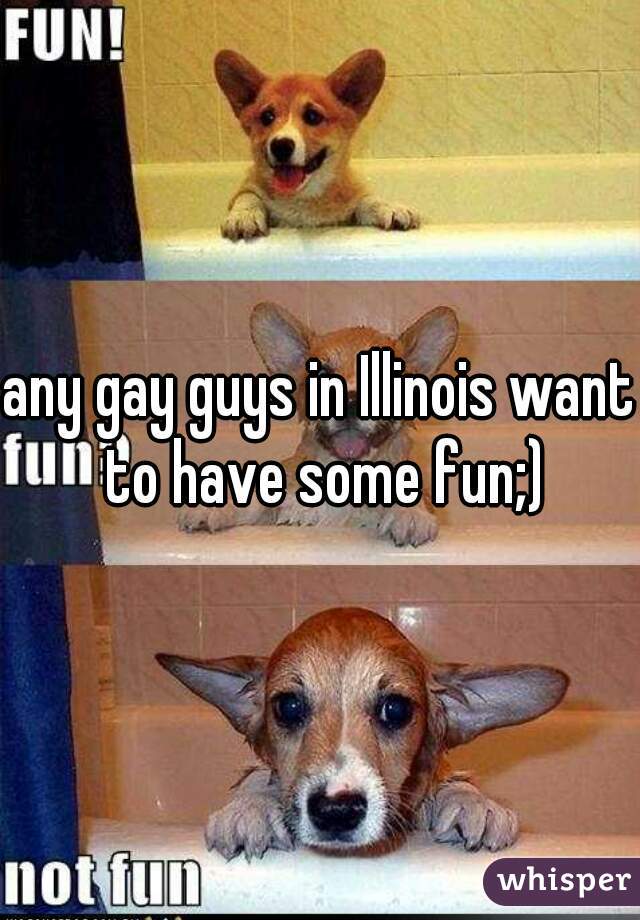 any gay guys in Illinois want to have some fun;)