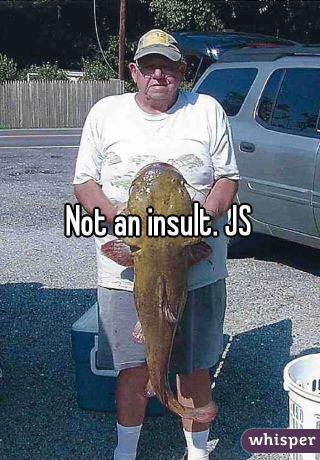 Not an insult. JS