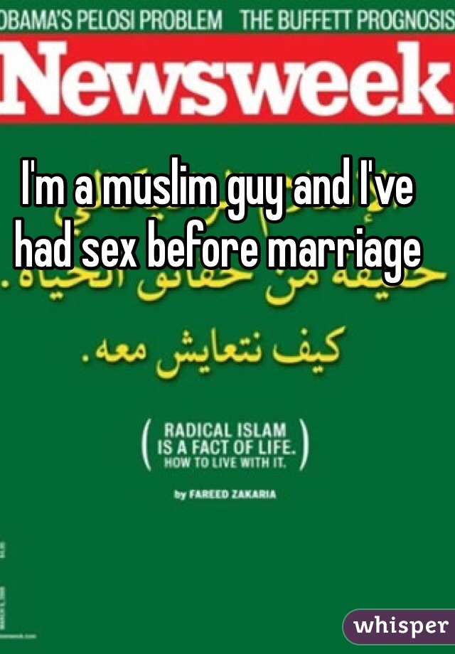I'm a muslim guy and I've had sex before marriage