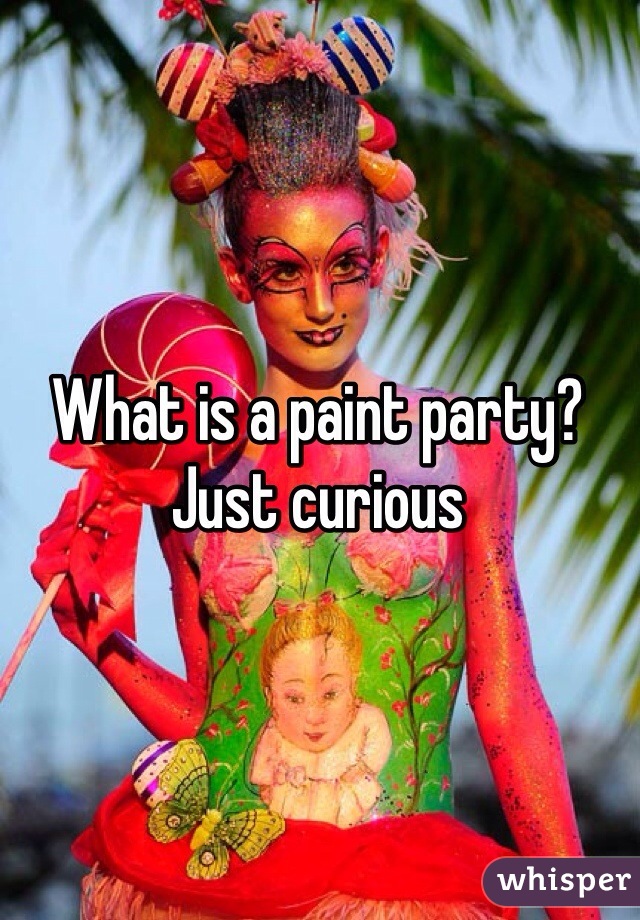What is a paint party? Just curious 