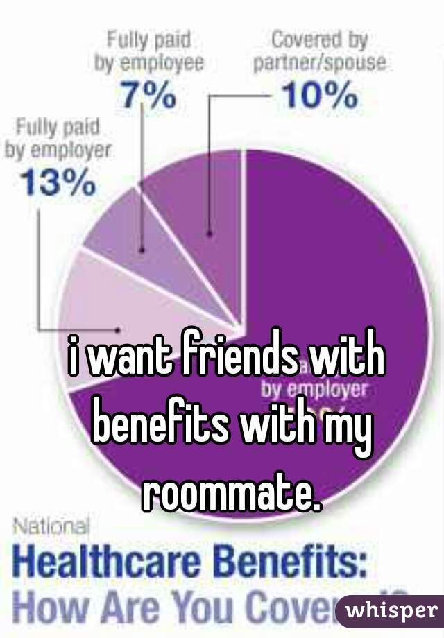 i want friends with benefits with my roommate.