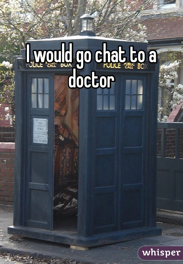 I would go chat to a doctor