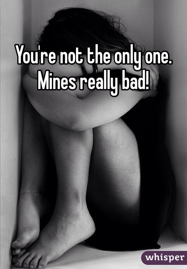 You're not the only one. Mines really bad!