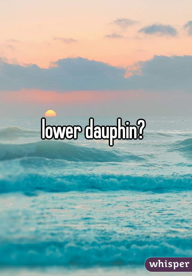 lower dauphin? 