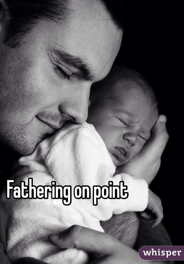 Fathering on point