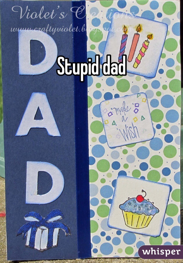 Stupid dad