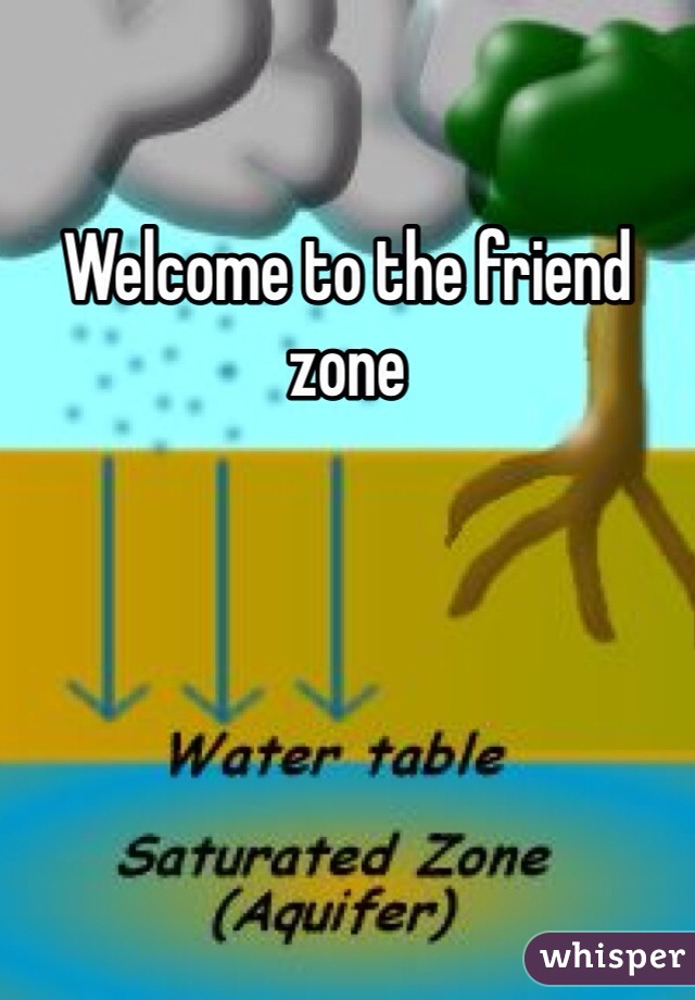 Welcome to the friend zone