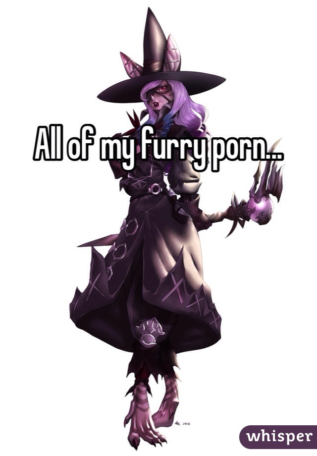 All of my furry porn...