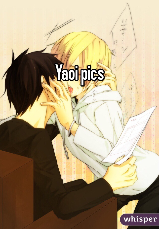 Yaoi pics