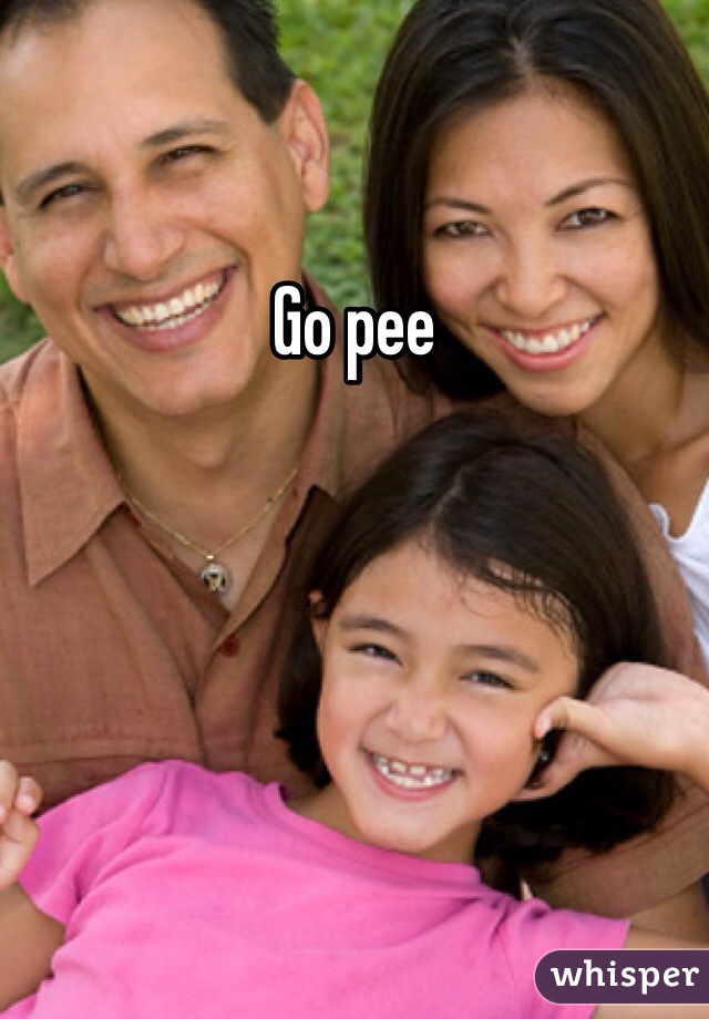Go pee