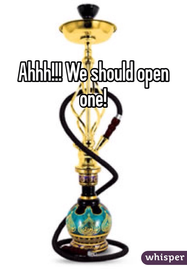 Ahhh!!! We should open one! 