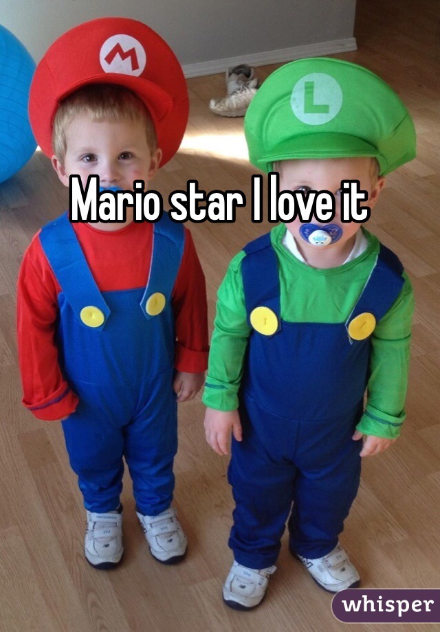 Mario star I love it