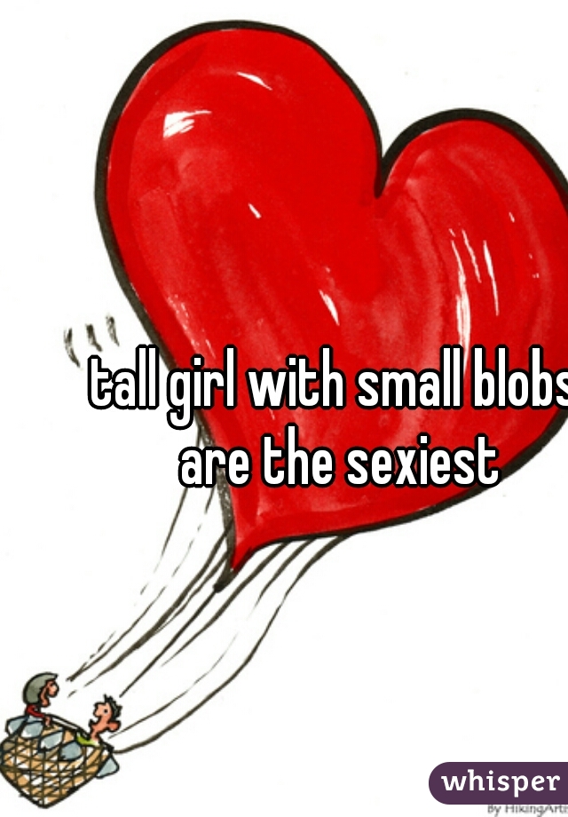 tall girl with small blobs are the sexiest