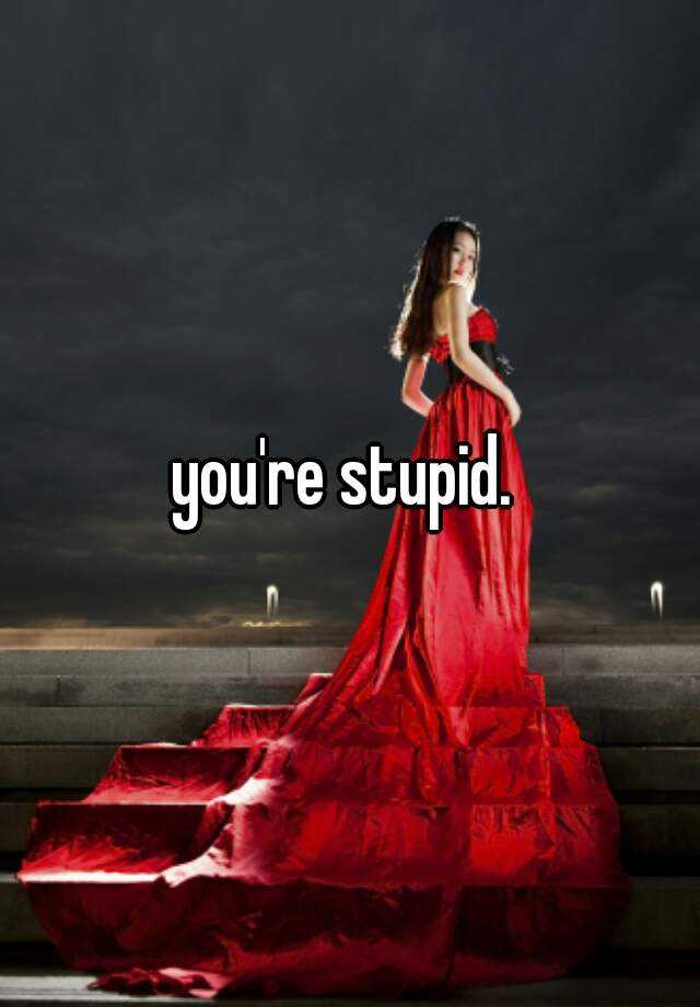 you-re-stupid