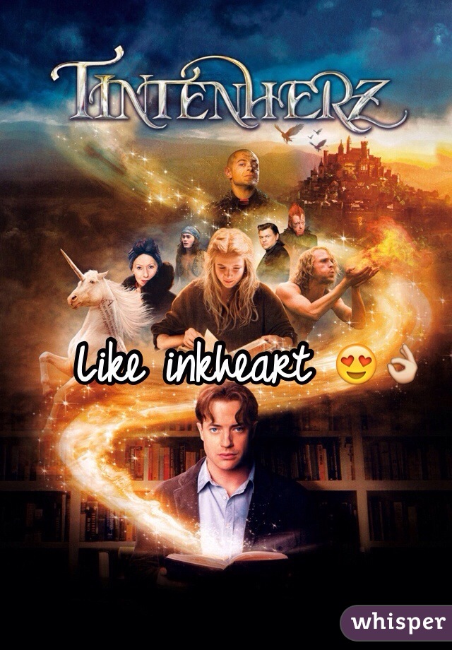 Like inkheart 😍👌