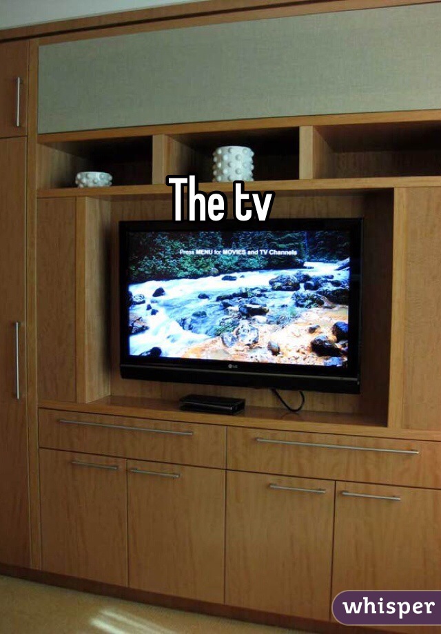 The tv